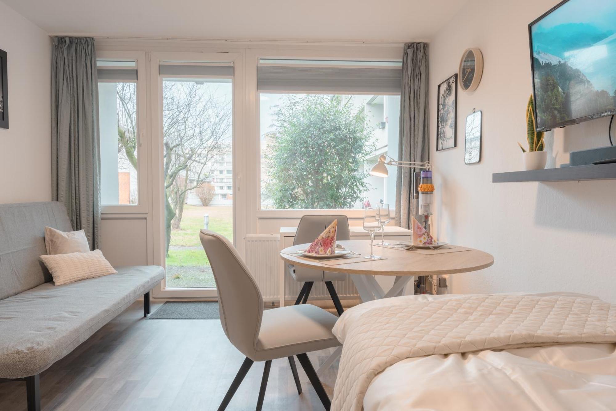 Zentral Nah Mhh Terrasse Komfort - Haustiere Willkommen Hannover Esterno foto